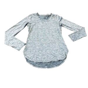 Reebok Women’s Size XS Running Shirt, Long Sleeve, Blue